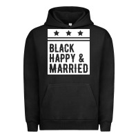 Pigment Black black happy & married funny wedding gifts Urban Hoodie - linhVisuals