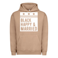 Pigment Burro black happy & married funny wedding gifts Urban Hoodie - linhVisuals