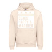 Sandshell black happy & married funny wedding gifts Urban Hoodie - linhVisuals