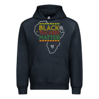 Navy black teacher matters african american pride dashiki black history mon Urban Hoodie - linhVisuals