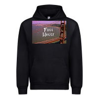 Black f u l l h o u s e Urban Hoodie - linhVisuals