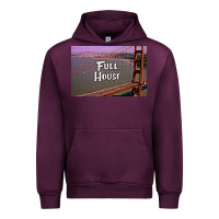 Mauve Wine f u l l h o u s e Urban Hoodie - linhVisuals