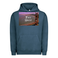 Pigment Midnight Navy f u l l h o u s e Urban Hoodie - linhVisuals