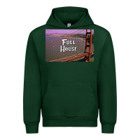Forest Green f u l l h o u s e Urban Hoodie - linhVisuals