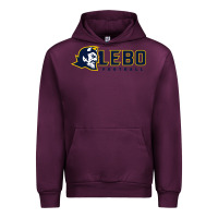Mauve Wine mt lebanon football Urban Hoodie - linhVisuals