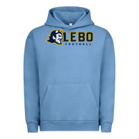 Pigment Pebble Blue mt lebanon football Urban Hoodie - linhVisuals