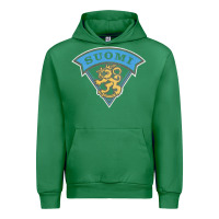 Emerald faded style suomi finland lion design Urban Hoodie - linhVisuals