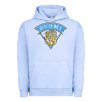 Pigment Grape Ice faded style suomi finland lion design Urban Hoodie - linhVisuals