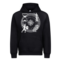 Black the four stoic virtues   stoicism Urban Hoodie - linhVisuals