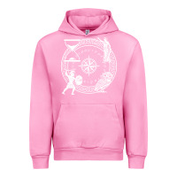 Fuchsia Pink the four stoic virtues   stoicism Urban Hoodie - linhVisuals