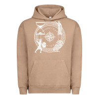 Pigment Burro the four stoic virtues   stoicism Urban Hoodie - linhVisuals