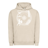 Pigment French Oak the four stoic virtues   stoicism Urban Hoodie - linhVisuals