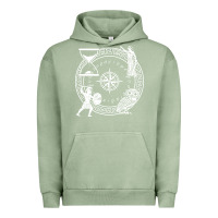 Pigment Oil Green the four stoic virtues   stoicism Urban Hoodie - linhVisuals