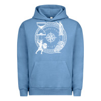 Pigment Pebble Blue the four stoic virtues   stoicism Urban Hoodie - linhVisuals