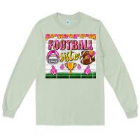 Matcha football sister tumbler Long Sleeve Tee - BundleAndBundleShop