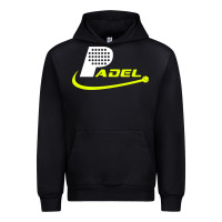 Black padel Urban Hoodie - linhVisuals