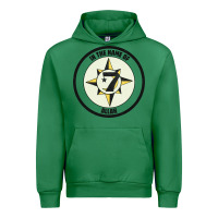 Emerald five percent nation of islam vintage look design Urban Hoodie - linhVisuals