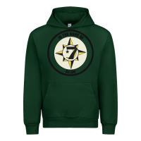 Forest Green five percent nation of islam vintage look design Urban Hoodie - linhVisuals