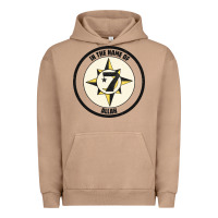 Pigment Burro five percent nation of islam vintage look design Urban Hoodie - linhVisuals