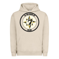 Pigment French Oak five percent nation of islam vintage look design Urban Hoodie - linhVisuals