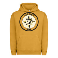 Pigment Peanut Butter five percent nation of islam vintage look design Urban Hoodie - linhVisuals