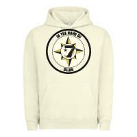 Pigment Pistachio five percent nation of islam vintage look design Urban Hoodie - linhVisuals