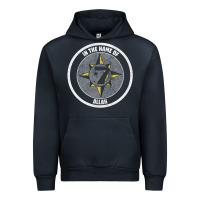 Navy five percent nation of islam vintage look design Urban Hoodie - linhVisuals