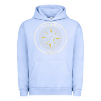 Pigment Grape Ice five percent nation of islam vintage look design Urban Hoodie - linhVisuals