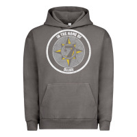 Pigment Tornado five percent nation of islam vintage look design Urban Hoodie - linhVisuals