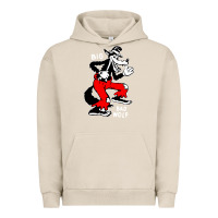 Pigment French Oak big bad wolf Urban Hoodie - linhVisuals