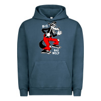 Pigment Midnight Navy big bad wolf Urban Hoodie - linhVisuals