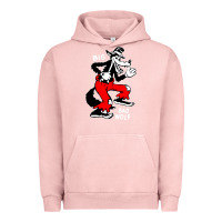 Pigment Salmon big bad wolf Urban Hoodie - linhVisuals