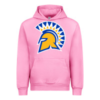 Fuchsia Pink The San Jose Spartans Urban Hoodie - linhVisuals