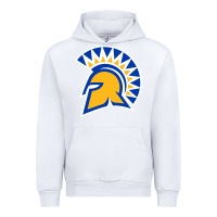 White The San Jose Spartans Urban Hoodie - linhVisuals
