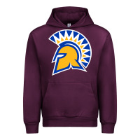 Mauve Wine The San Jose Spartans Urban Hoodie - linhVisuals
