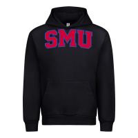 Black The SMU Athletics wordmark Urban Hoodie - linhVisuals
