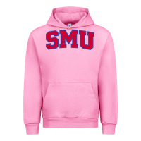 Fuchsia Pink The SMU Athletics wordmark Urban Hoodie - linhVisuals