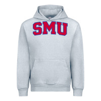 Heather Grey The SMU Athletics wordmark Urban Hoodie - linhVisuals