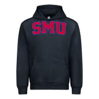 Navy The SMU Athletics wordmark Urban Hoodie - linhVisuals
