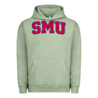 Pigment Oil Green The SMU Athletics wordmark Urban Hoodie - linhVisuals