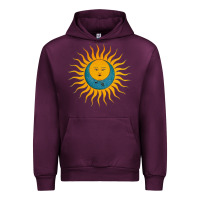 Mauve Wine king crimson Urban Hoodie - linhVisuals