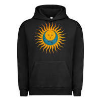 Pigment Black king crimson Urban Hoodie - linhVisuals