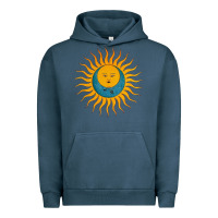 Pigment Midnight Navy king crimson Urban Hoodie - linhVisuals