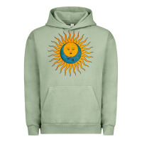 Pigment Oil Green king crimson Urban Hoodie - linhVisuals