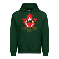 Forest Green north bay ontario on a cool Urban Hoodie - linhVisuals