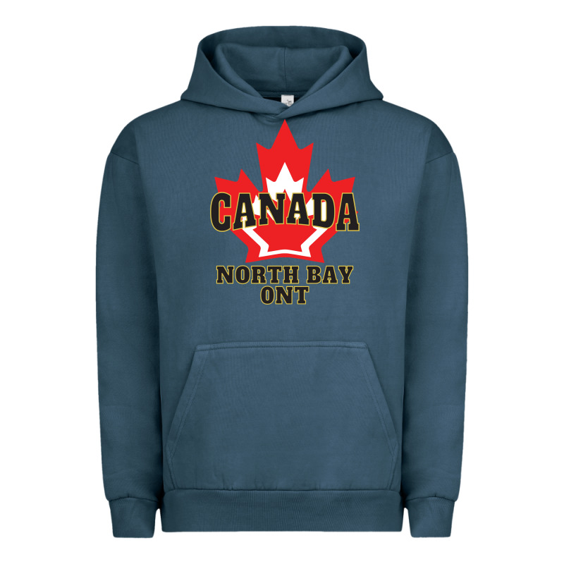 North Bay Ontario On A Cool Urban Hoodie by linhVisuals | Teevron