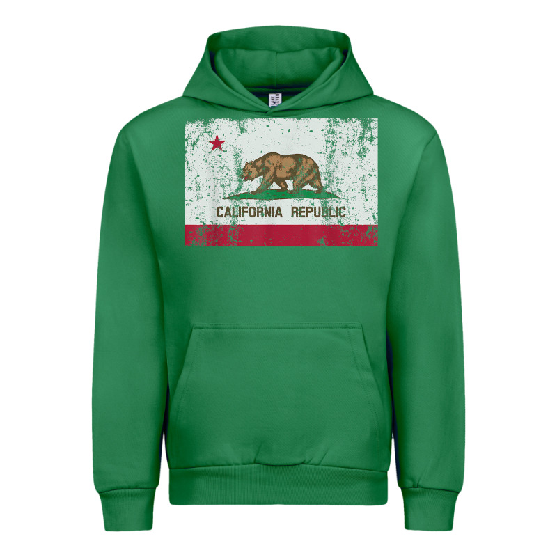 California Flag Womens Mens Heavy Distressed Vintage Gift T Shirt Urban Hoodie by linhVisuals | Teevron