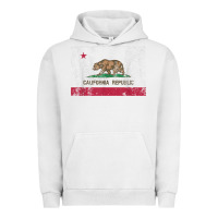 Pigment Lunar Rock california flag womens mens heavy distressed vintage gift t shirt Urban Hoodie - linhVisuals