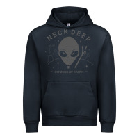 Navy neck deep clässic Urban Hoodie - linhVisuals