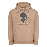 Pigment Burro neck deep clässic Urban Hoodie - linhVisuals
